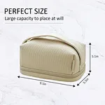 Cream Toast Make up Bag